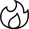 Burnout logo zwart
