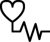 Zwart logo medische klachten